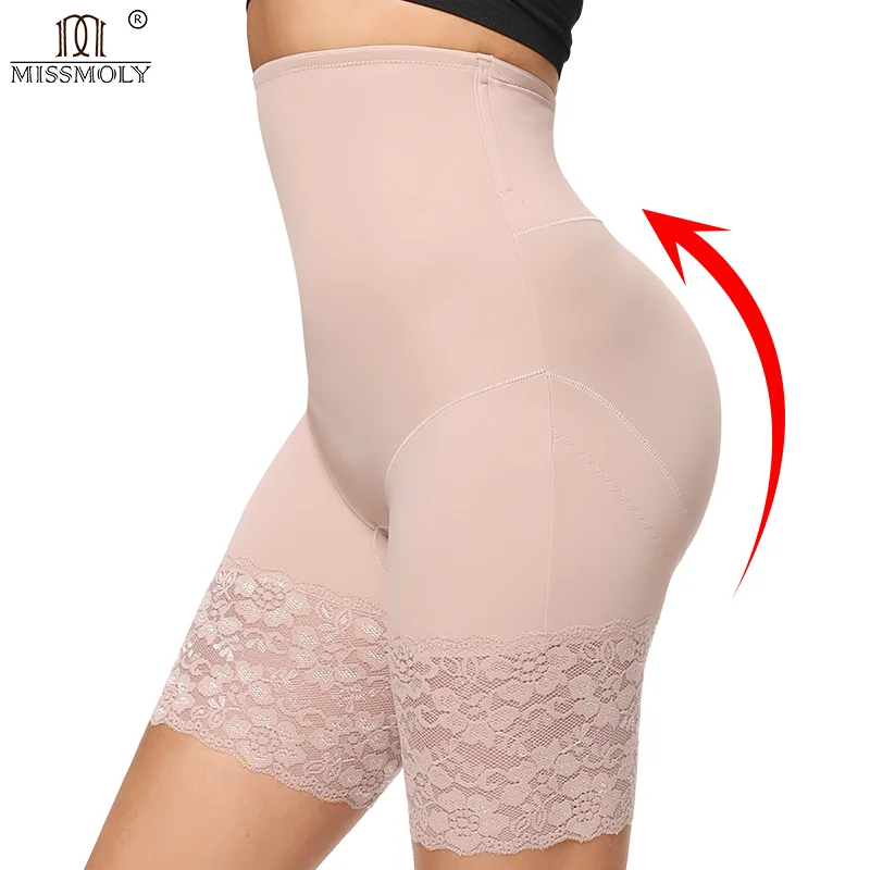 Women Butt Lifter Shapewear Control Panties MISS MOLY Lace Seamless Tummy Slimming Underwear Shaper Sexy Waist Trainer Lingeries