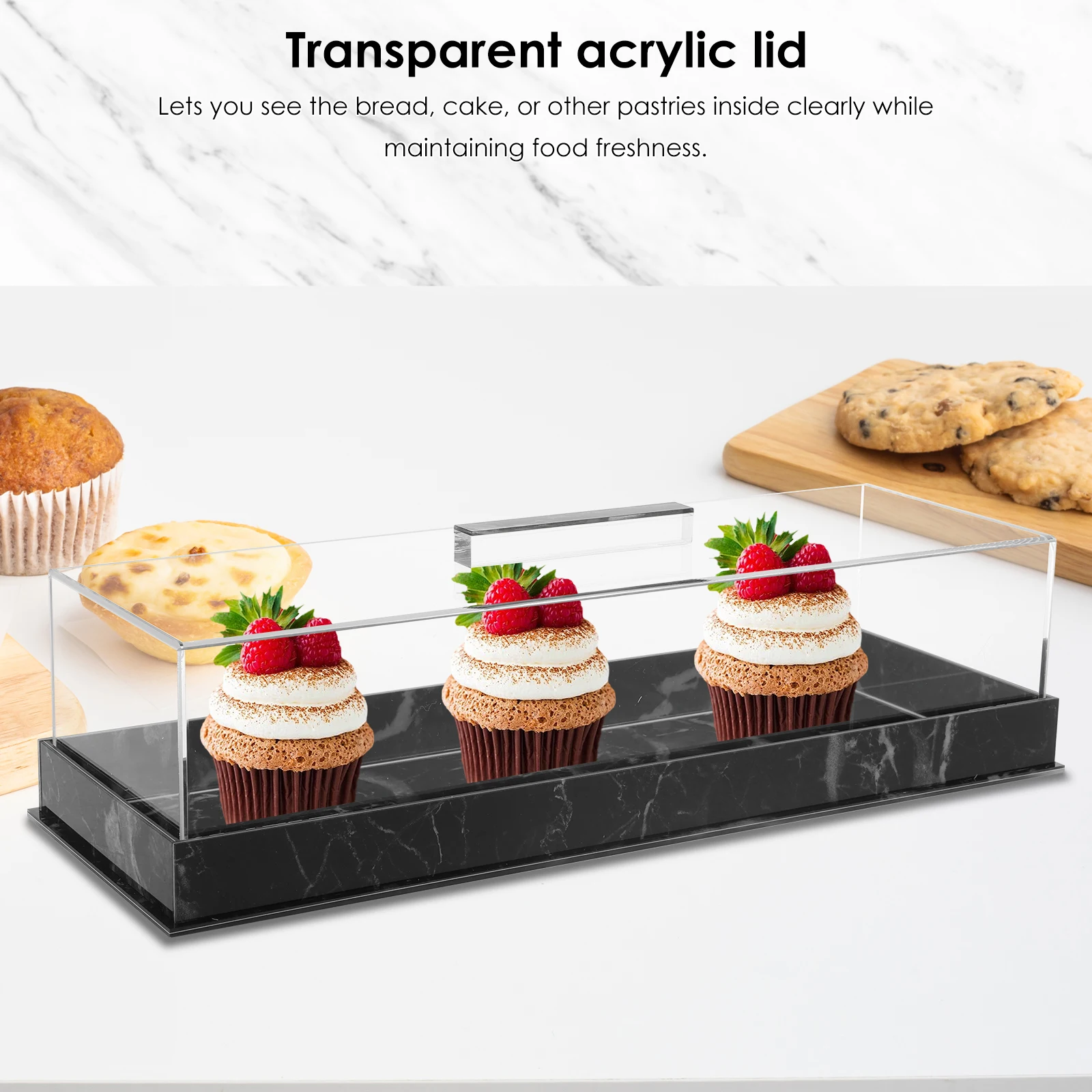 Cake Stand Party Tray Cake Food Dessert Cupcake Rack Cake Holder Rectangle Cake Platter Wedding Birthday Party Decoration Tools