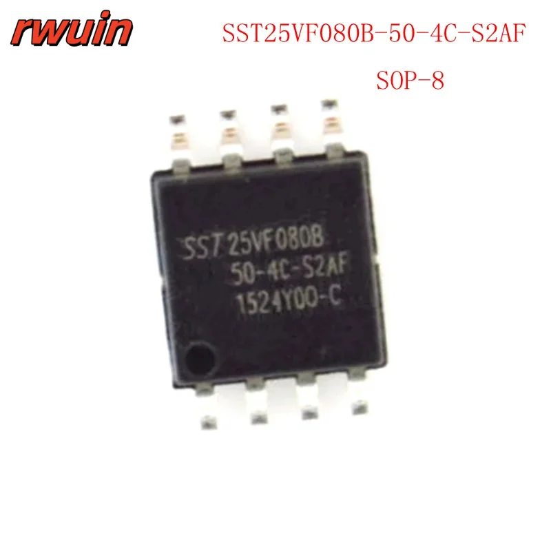 10Pcs Sst25Vf080B-5… - image