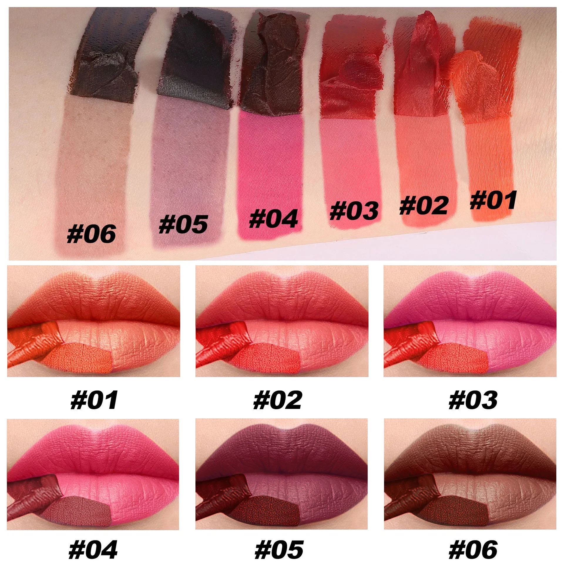 Matte Red Peel Off Liquid Lipstick Lip Dye Tattoo Tinted Waterproof Makeup Tear Pull Lips Mask Lip Gloss Long Lasting Cosmetics