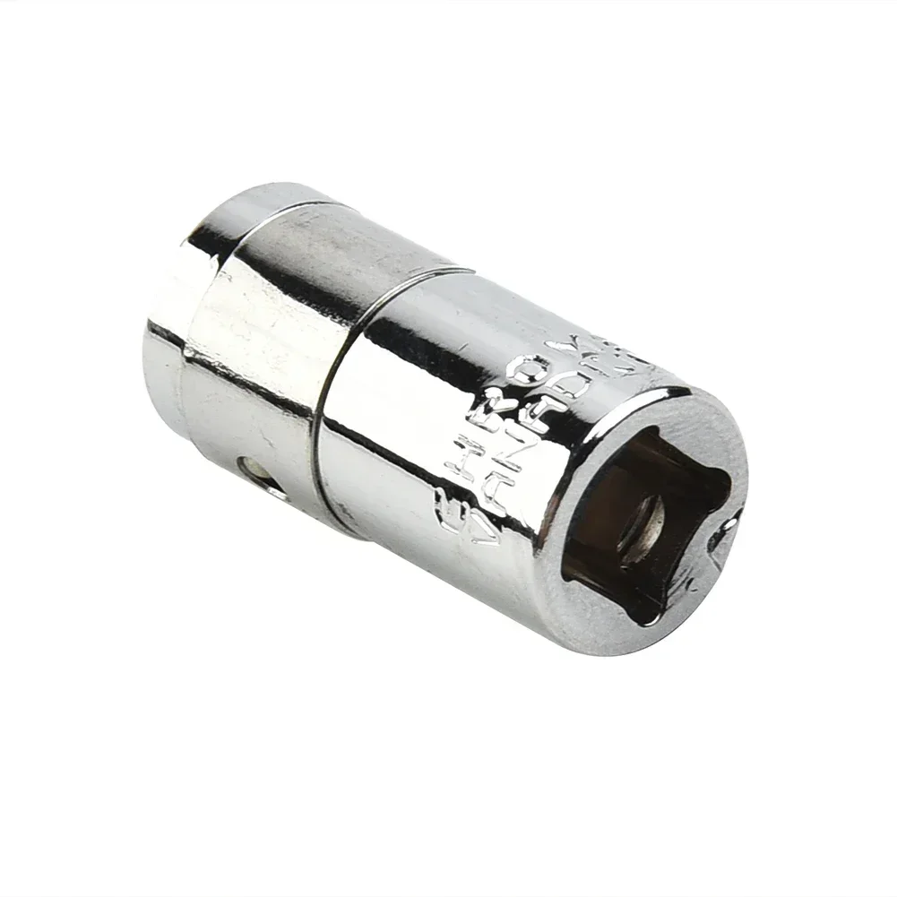 

1/4 Inch Square Drive To 1/4 Inch Hex Socket Bits Converter Screwdriver Bit Adapter 6.3mm Series Screwdriver Head Connector