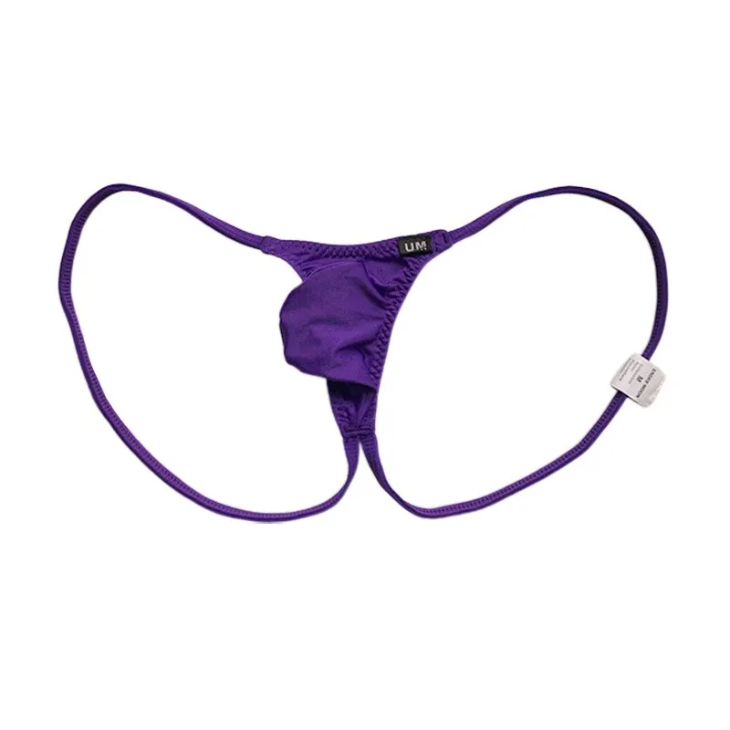 Men's Waist-Free Small Pouch Bag Sexy Flirty Thong Underwear Tight T-Pants Comfortable Unisex Interest Gas Pouch