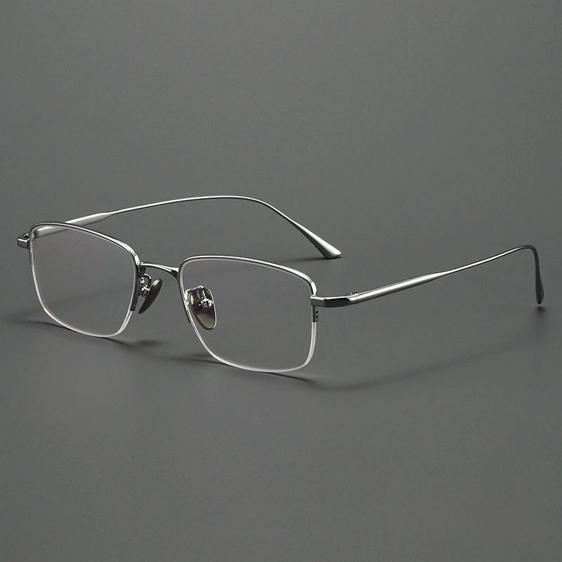 

Rectangle Eyeglass Frames for Women Titanium Glasses Frames Men's Grade Glasses Frame Fashion Business Eyewear Outdoor Glasses