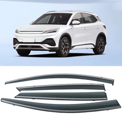 Rain Deflector For BYD Yuan Plus Atto 3 2023 2022 Window Visor Awnings Sun Rain Deflector Shelters Shades Guard Auto Accessories