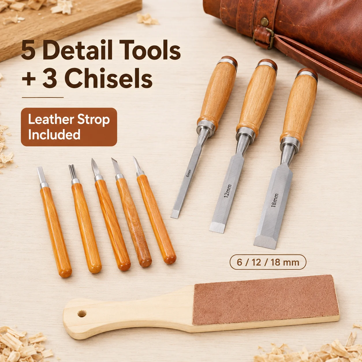 20PCS Set Alat Ukir Kayu, Kit - Woodworking Kits For Beginners ulasan dan harga