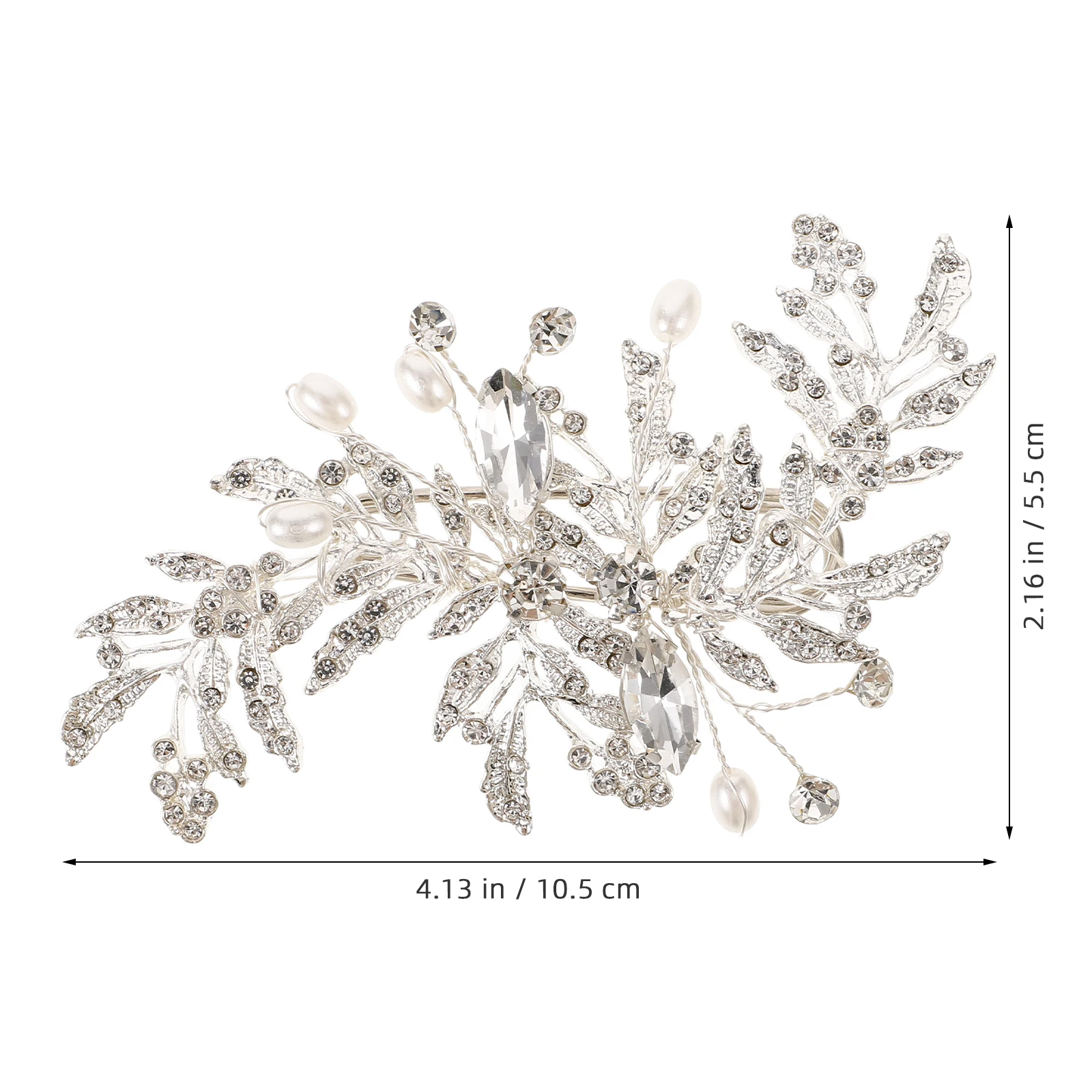 

Leaf Chest Brooch Commemorative Rhinestone Apparel Pin for Women Fashion Mother