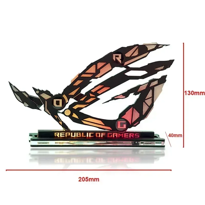 Immagine 4: Figure in piedi ROG RO fai-da-te, armadietto per giocatori Helios Case Credenza Ornamenti Accessori decorativi per computer