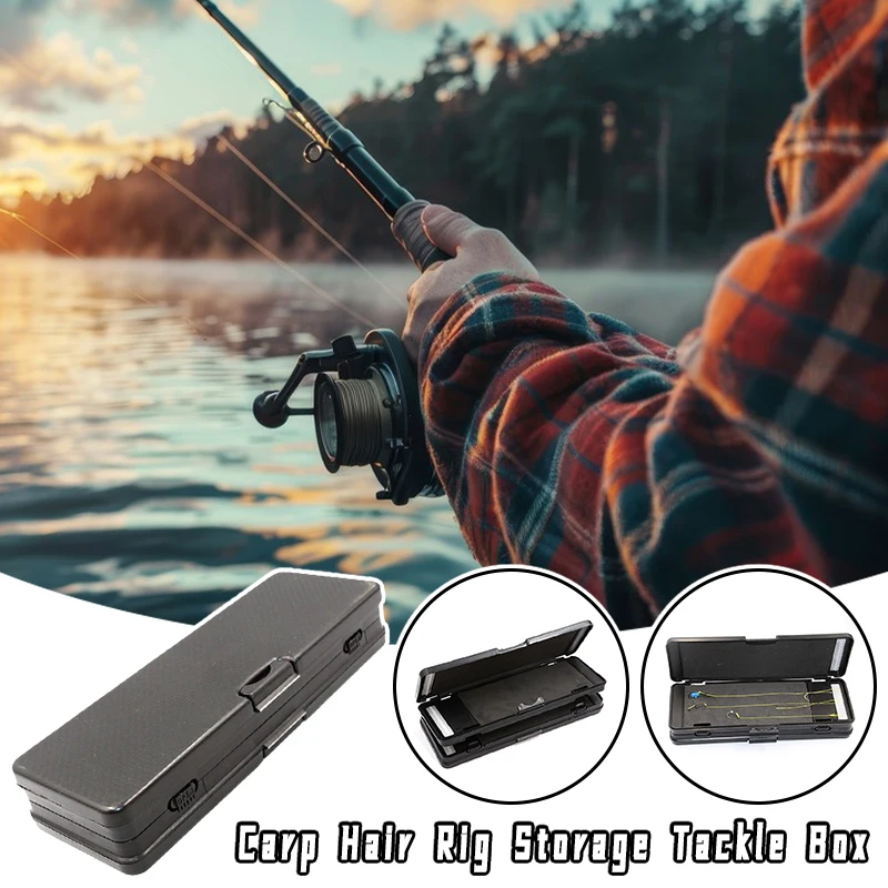 

Carp Hair Rig Storage Wallet 72 Slots Tackle Box for Carp Fishing Rigs, Hooklink & Line Organizer for Carp Fishing Accessories