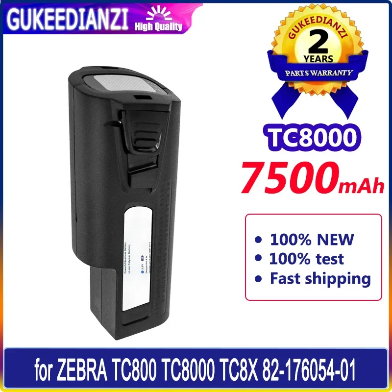 

GUKEEDIANZI Battery 7500mah for ZEBRA TC800 TC8000 TC8X 82-176054-01 Batteria