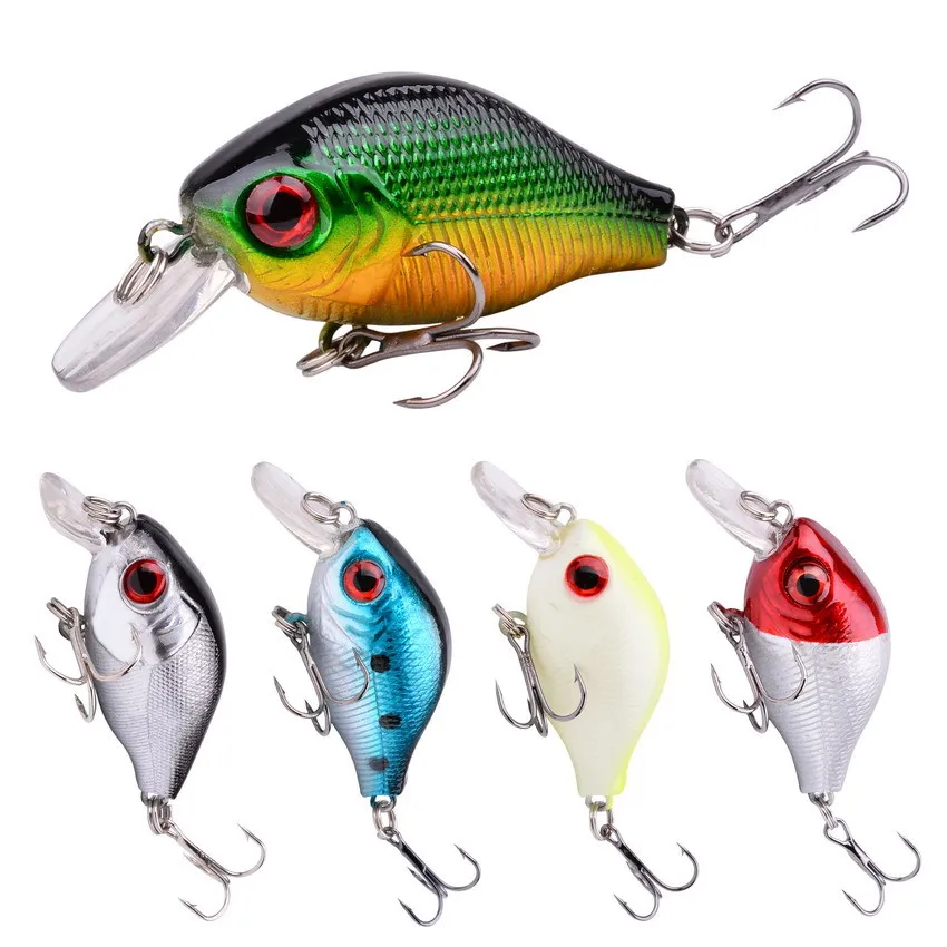 

New Long Cast Floating Crankbait 5.8cm 8g Lifelike Plastic Hard Lure Freshwater Saltwater Artificial Fishing Lures Bass Tackle