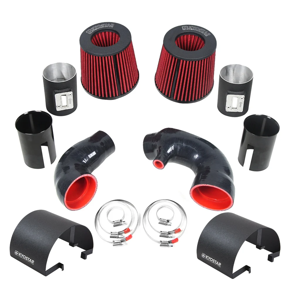 Hot Sale 2016+ Infiniti Q50 Q60 3.0L Twin Turbo VR30DDTT Air Intake Kit With Heat Shield New Condition Aluminum Material