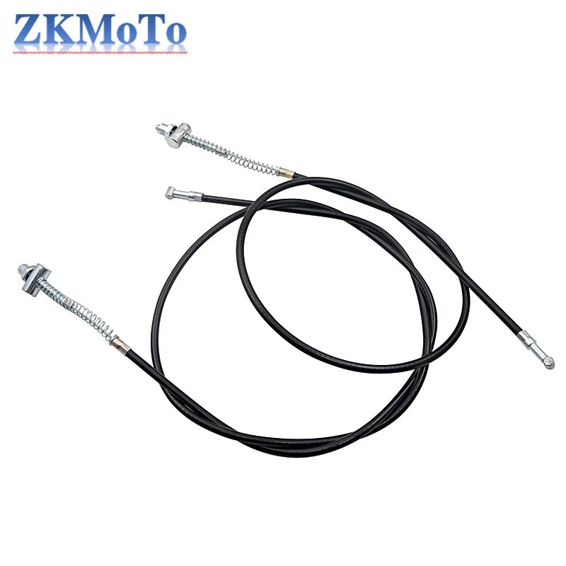 Motorcycle 990mm Front & 1200mm Rear Brake Line Drum Brake Cable For Yamaha PW50 PW 50 PY50 PY 50 1981-2009