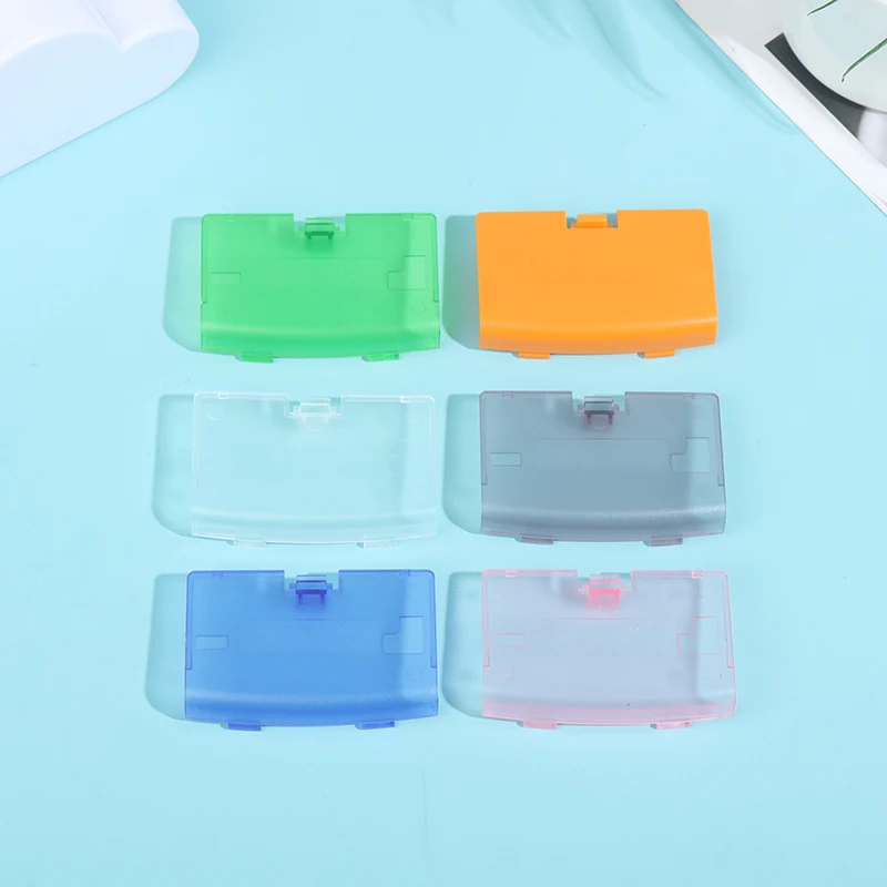 1Pc Plastic Game Battery Cover For GBA Battery Case Door Replacement Back Door Case Repair