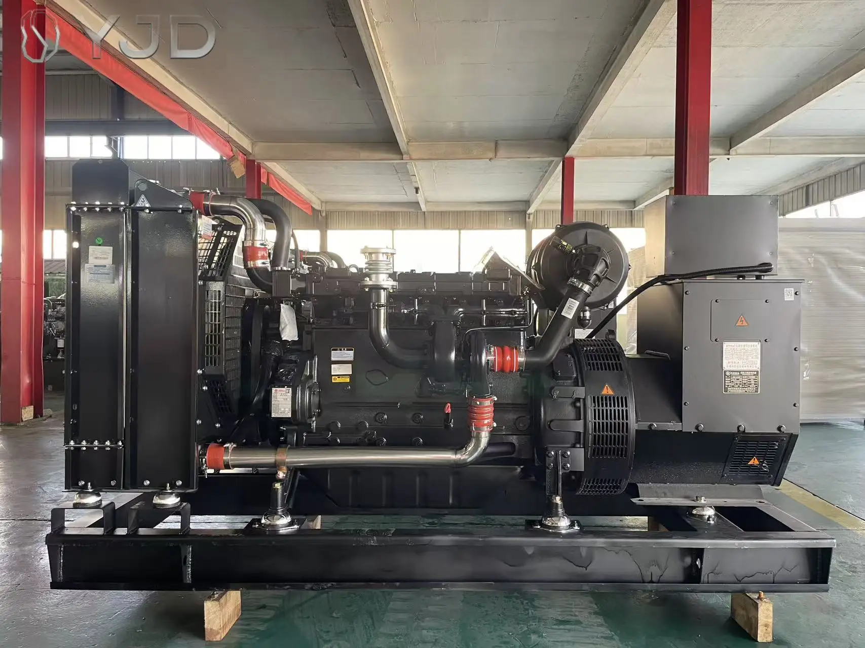 We-ichai WP6D152E200 152KW 190KVA Diesel Generator Auto Start CE Certified High Efficiency Multi-Use 50/60Hz 1500RPM Open Frame