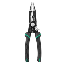 9 In 1 Hand Tool Crimping Tool Sharp-nosed Peeling Pliers Electrician Special Tool Multi-function Wire Stripper Cutter Pliers