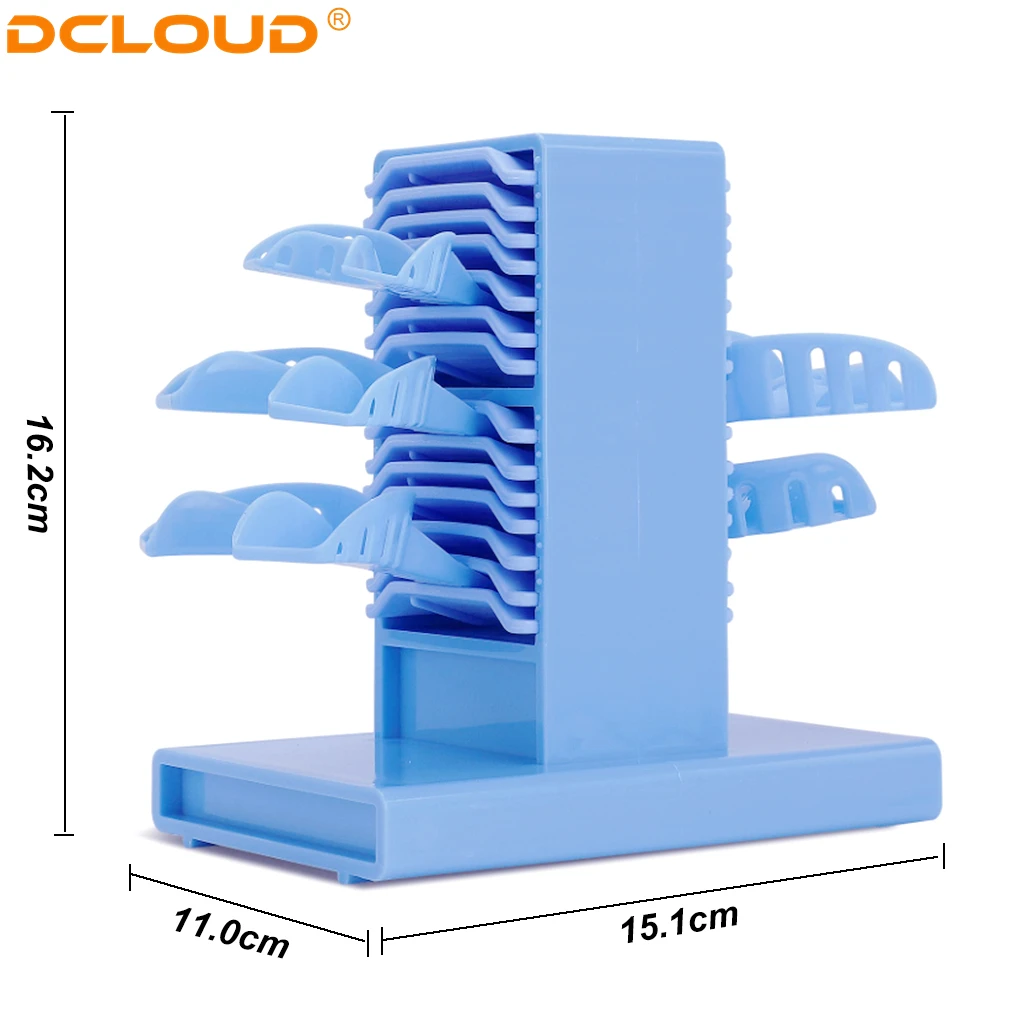 1Pc Dental Impression Stand Detachable Stand Three Layers Stands Placement Case Washing Rack Dentistry Lab Tools Dentist Storage