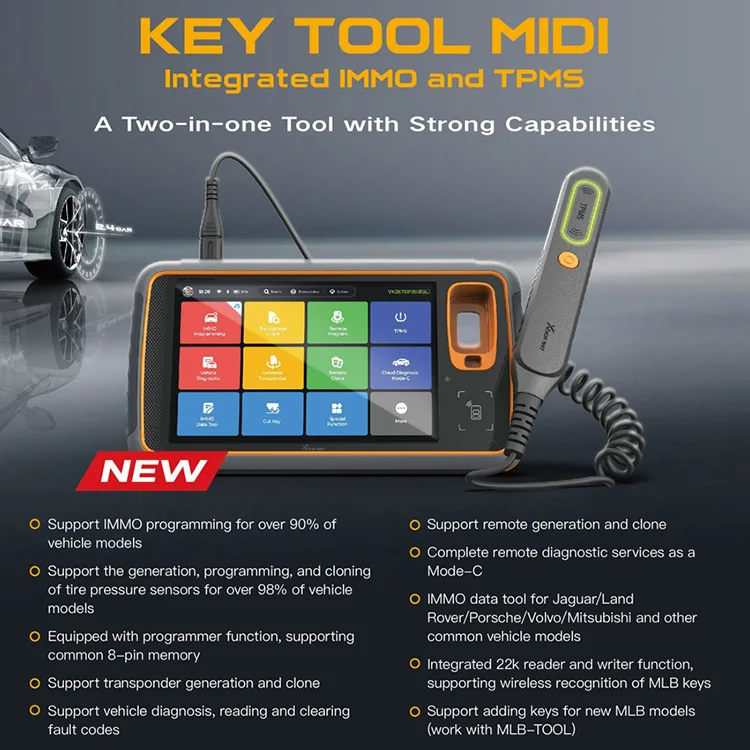 Venta al por mayor, programador de llaves de alta calidad, herramienta de diagnóstico MIDI versión básica Pro para cerrajero profesional