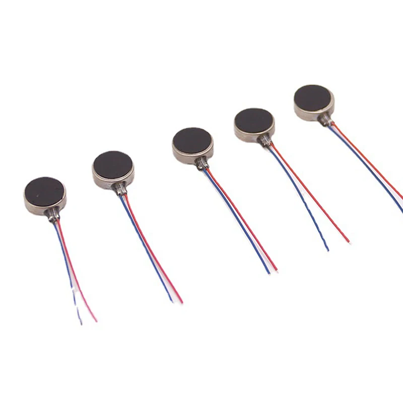 2/4/6 قطعة 1027 محركات اهتزاز صغيرة تيار مستمر 3 فولت 12000 دورة في الدقيقة عملة مسطحة زر من نوع مايكرو تيار مستمر تهتز المحرك للهاتف الخليوي المحمول النداء #2