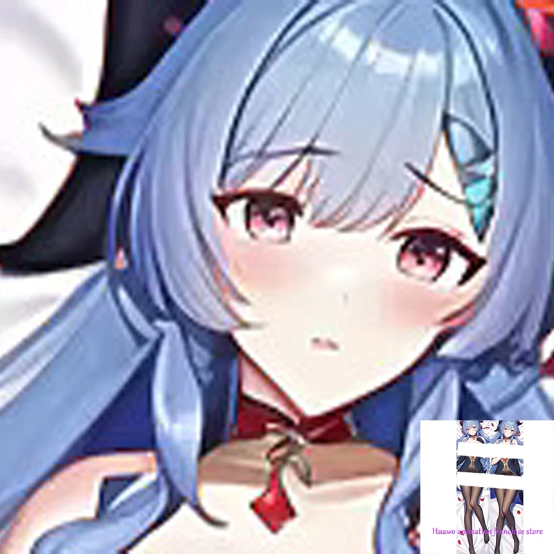 

Anime Dakimakura Pillow Ganyu 2-Side Print Pillowcase Hugging Body Cushion Cover Otaku Waifuristmas Decoration 2023