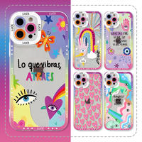 Turkish Blue Evil Eye Phone Case for Oppo Realme C67 C65 C63 C55 C53 C35 12 10 9 8i 8 7 Pro Plus 4G 5G Border Print Clear Cover