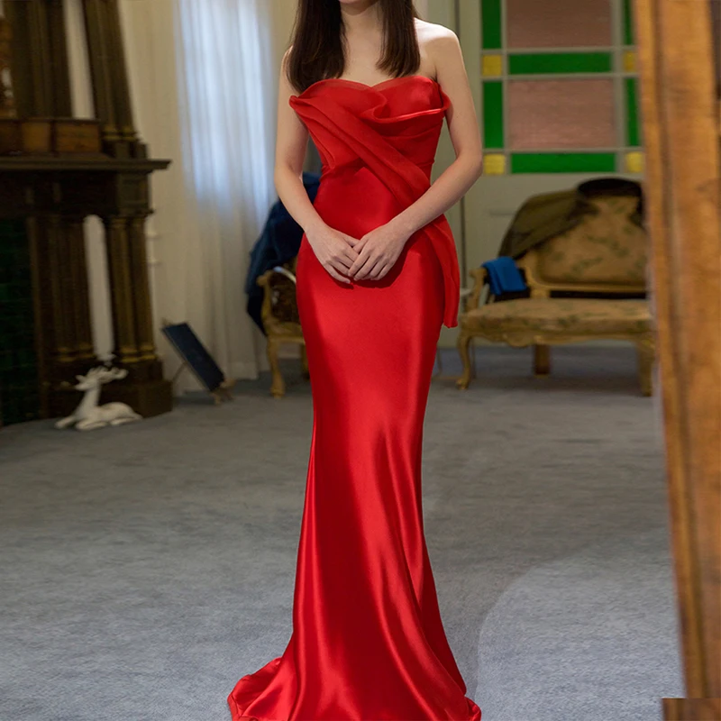 

Ele Long Evening Gown Women's Fi Tail Ball High End Aosphere Queen Sexy Personali Birthday Host Dr