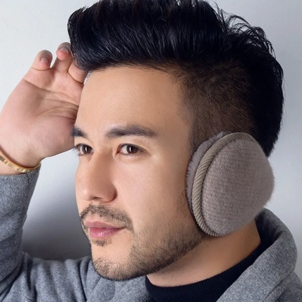 Fashion Warm Winter Earmuffs Faux Fur Folding Earflap Protection Cold Protection Soft Ear Warmer Outdoor