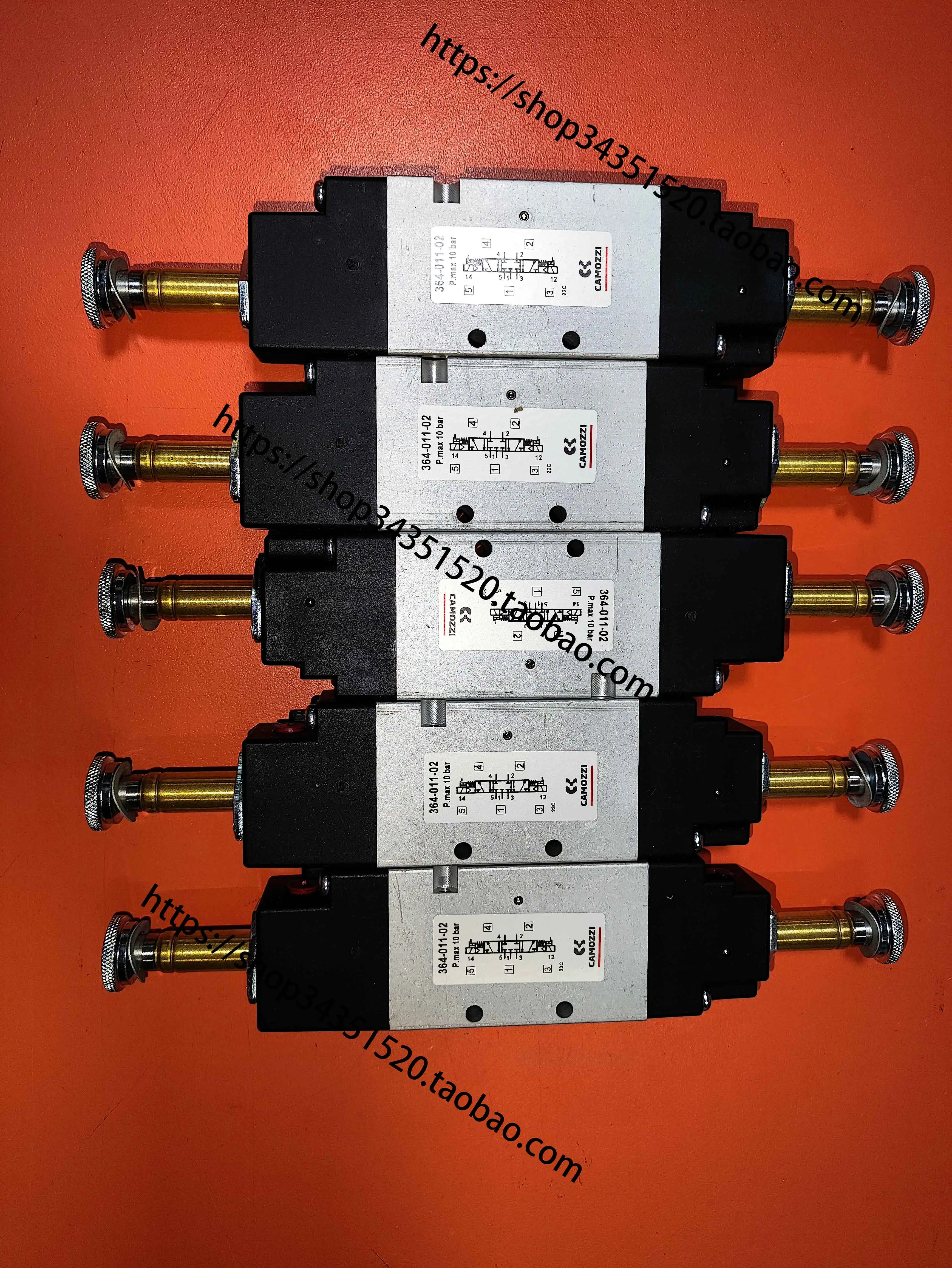 Customize COMAZZI Kangmaosheng 364-011-02,E11, 374-011-02,384 Three-position Five-way Solenoid Valves.