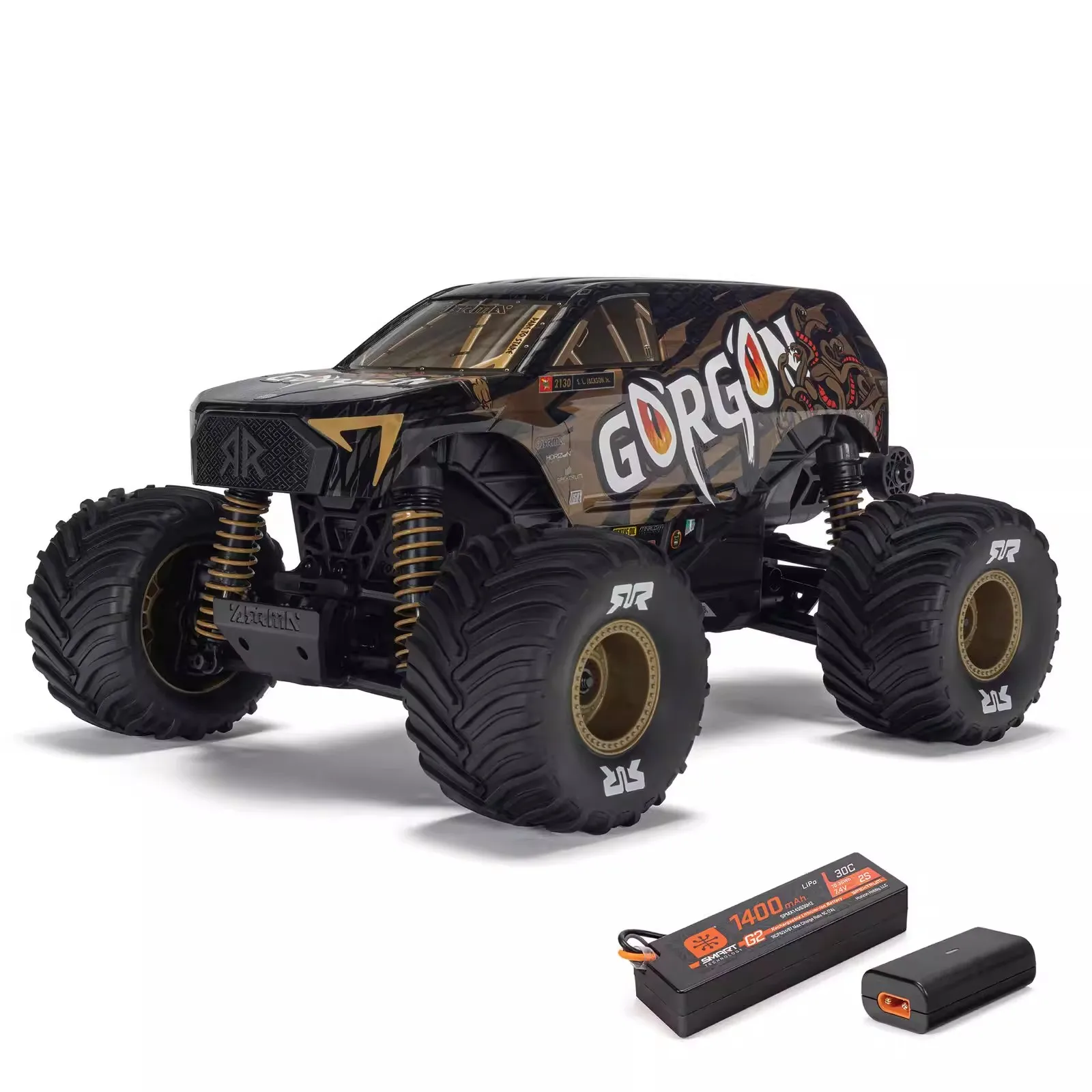ARRMA 1/16 GORGON Magic Snake GROM 4WD Brushed 2S Bigfoot RTR
