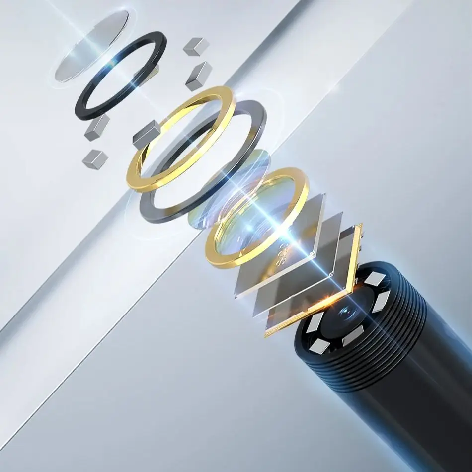 5.5 8MM Android Endoscope 3 In 1Camera  USB/Micro USB/Type-C Borescope Inspection Camera Waterproof for Mobilephone