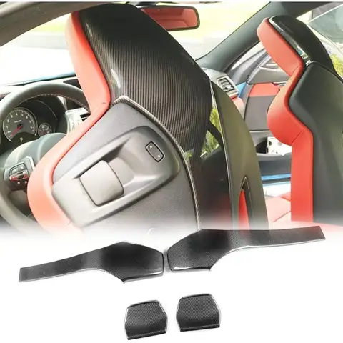 2014-2019 BMW F80 M3 F82 F83 M4 M2C용 카본 파이버 시트 등받이 인테리어