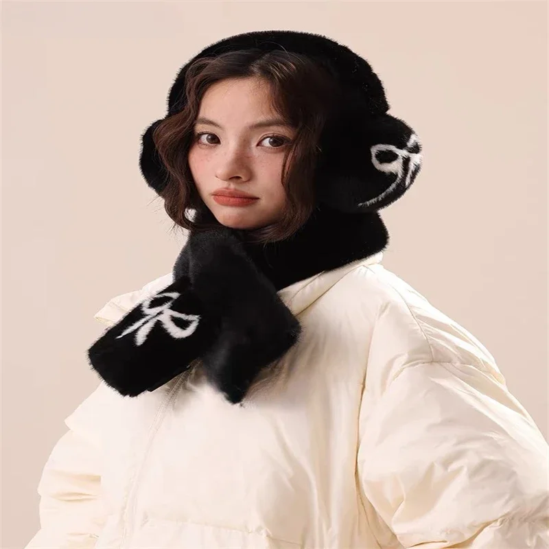 Plush Ear muffs Women Outdoor Cold Proof Ear Cover Warm Winter Headphones Cold Protection Winter Accessoriess girls cute items