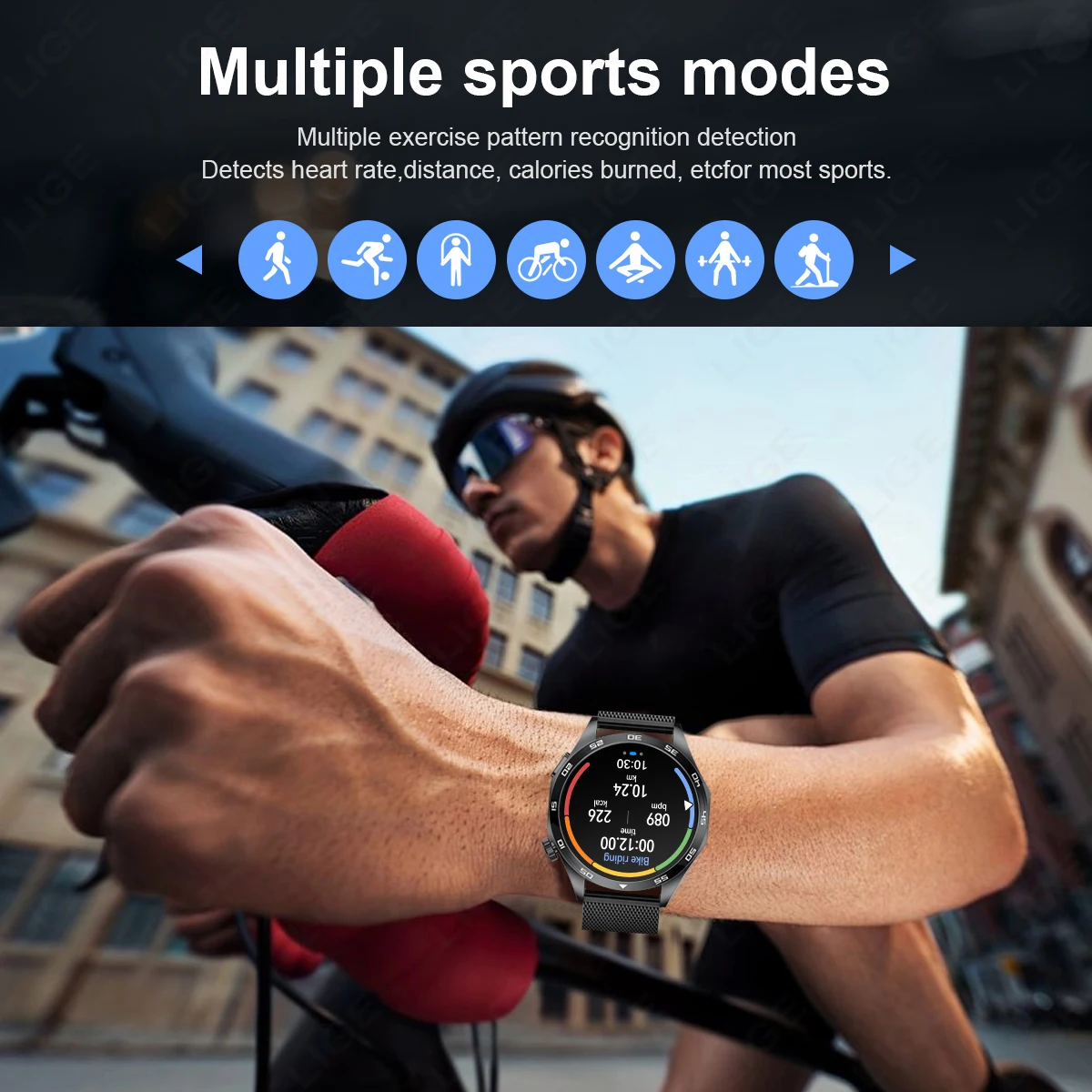 Relógio Inteligente LIGE 2026  - Luxury Watch In The World avaliação e preço