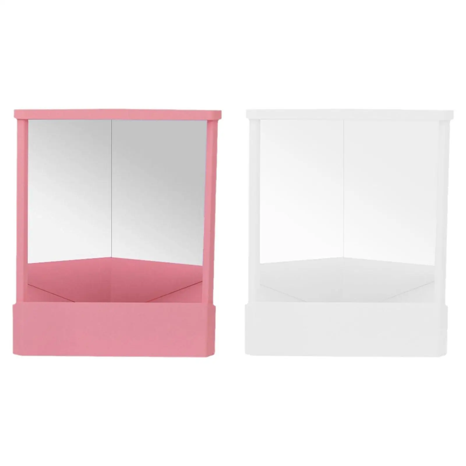 Non Reversing Mirror Clear Cosmetic Mirror Dresser Inverted Mirror for Desktop Tabletop Living Room