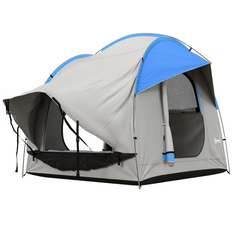 Waterproof SUV roof tent with 3 doors and mesh windows Camp wagon tent