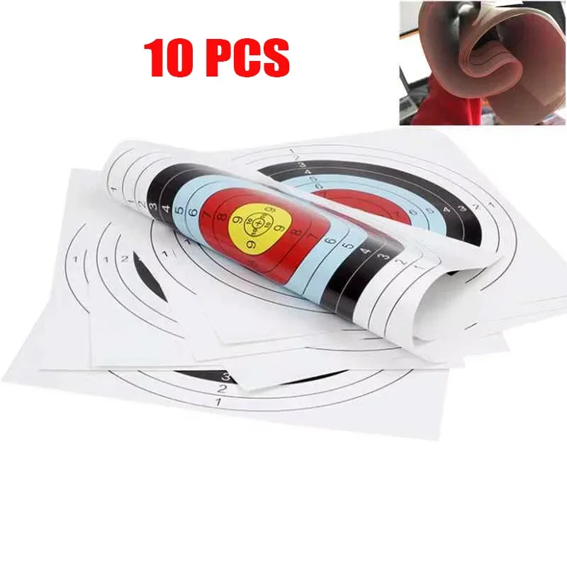 

40cm/60cm Archery Shooting Paper Target Shooting Training Paper Archery Accessories Bow And Arrow Equipment Target Paper