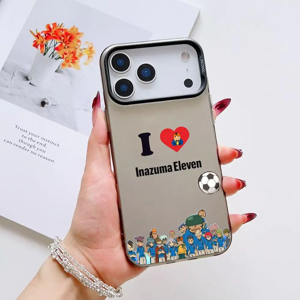 Football I-InazumaS Eleven 11 Cassa Del Telefono Per iPhone 17 16 15 14 13 12 11 Pro Max Air Matte Laser Aurora Antiurto Funda PIKPAKA