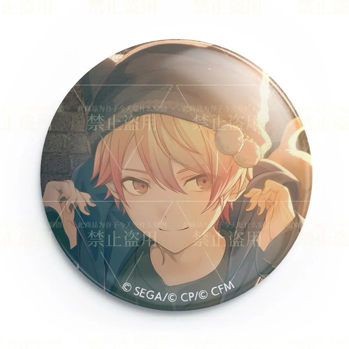 Tenma Tsukasa Akiyama Mizuki Kusanagi Nene Momoi Airi Project Sekai مزدوجة فلاش زر طوق بروش الملابس شارة حقيبة دبابيس