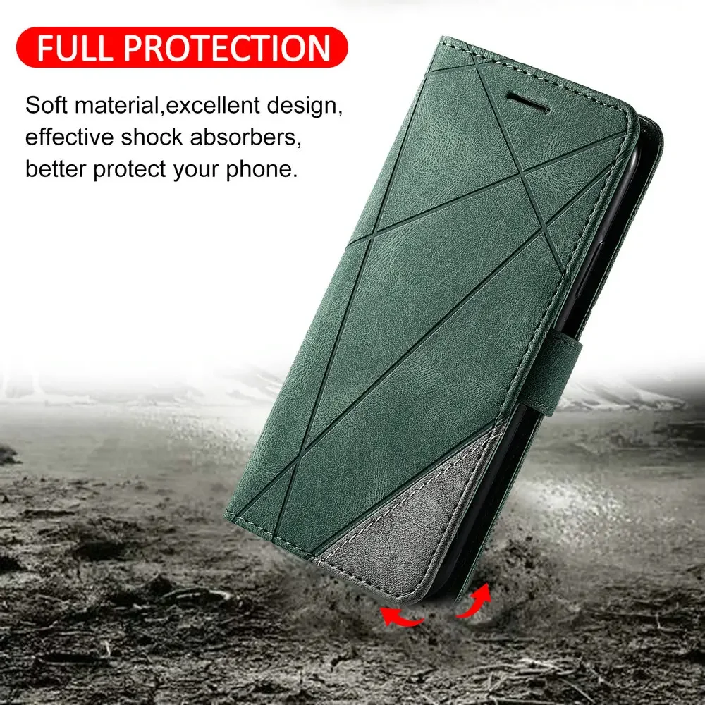 Realme 13 12 11 Pro Plus 5G 4G Flip Case Leather Business Wallet Magnet Funda Realme 12 Case Phone Realme13 12X 11X Book Cover