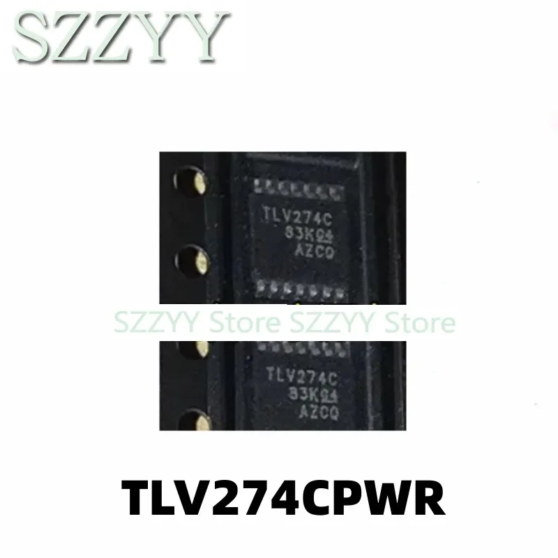 5PCS TLV274CPWR TLV274CPW TLV274C Chip TSSOP14 Operational Amplifier IC