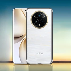 For Realme 14 Pro+ Soft TPU Phone Case for Realme14 14pro+ 14proplus Transparent Cover Shell Silicone Protective Back Coque