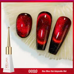 XEIJAYI Cat Eye Gemstone Gel Nail Polish Ceramic Magnetic Gel UV Semi-permanent Varnish Nail Supplies for Professionals
