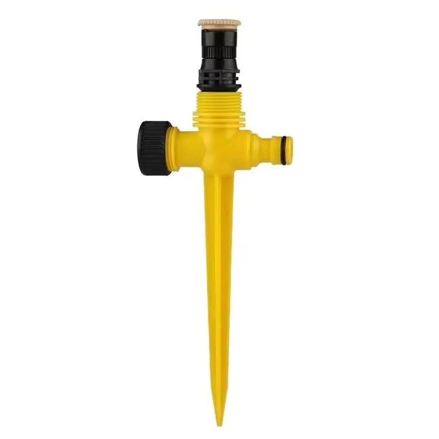 Garden Sprinkler with Adjustable Misting Function, Ground-Inserted Sprinkler for Vegetable Gardens and Plant Gardens