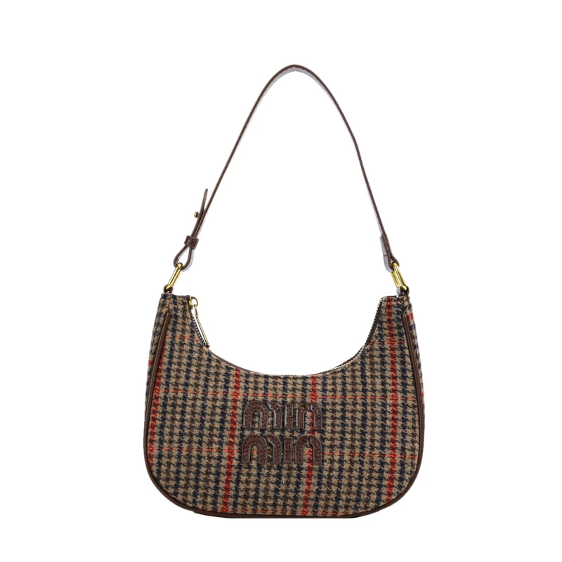 

2025 SS Curated Monogram Crossbody Bag, Premium Convertible Shoulder Purse for Women, Vintage-Inspired Day to Night Tote