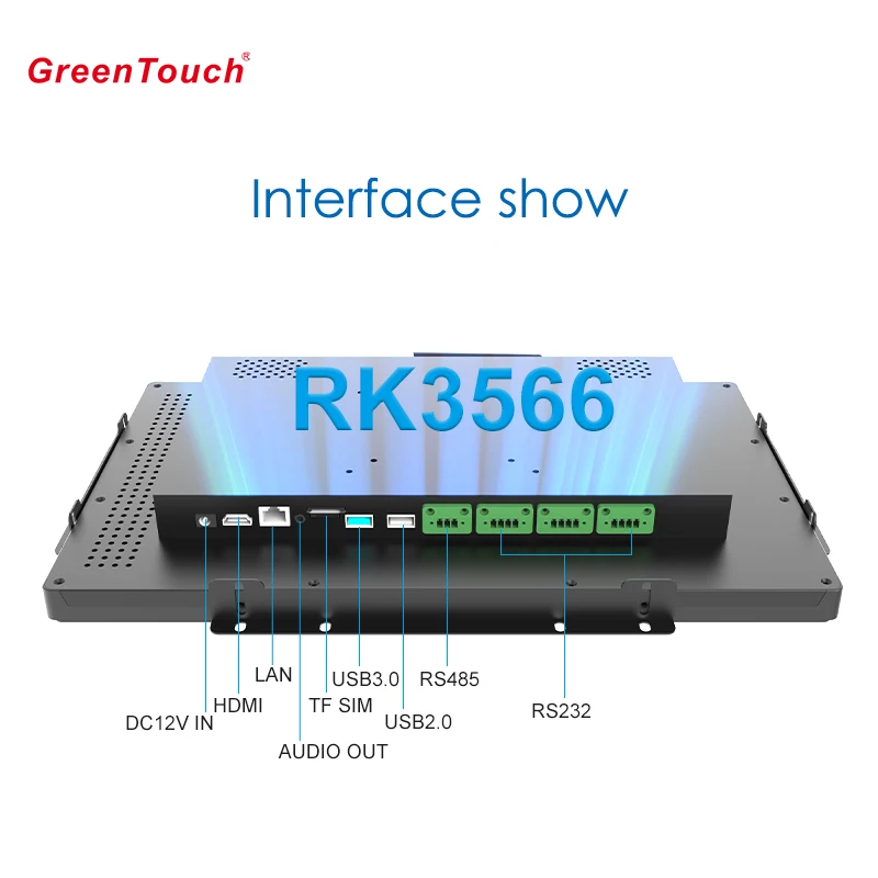 15.6-Inch Open Frame TFT Touch Screen LCD Monitor Panel