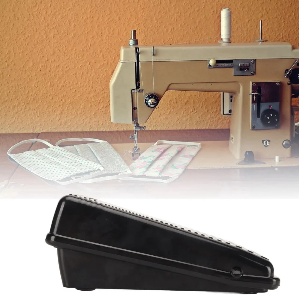 

Power Cord Foot Control Pedal Three Holes 220V Plug Foot Speed Control 5.3in Long Foot Controller Sewing Machine