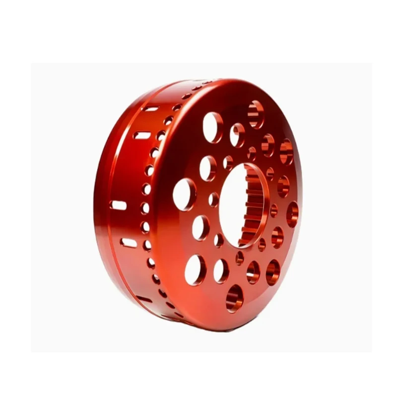 Fabrycznie wykonany na zamówienie CNC koszyk sprzęgła z aluminium do części motocyklowych