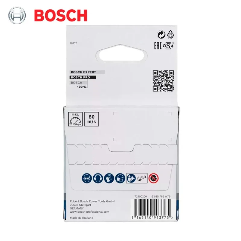 BOSCH 2608601705 76MM PRO Stainless Steel and Metal Bonded Grinding Disc Bosch Power Tool Accessories For GWS 12V-76
