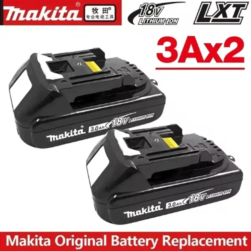 Makita 18V 3Ah Li-Ion Rechargeable Battery 18v drill Replacement Batteries BL1830 BL1840 BL1850 BL18
