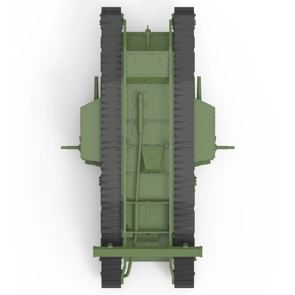 

1/220 1/160 1/87 SSMODEL SS640 Железнодорожный военный модельный набор: Британские тяжелые танки Mark IV Male