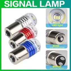 STONEGO 1156 BA15S P21W 1157 BAY15D Red Strobe Lamp 5630 3SMD Right LED Bulbs 12V Car Brake Turn Signal Tail Flashing Light